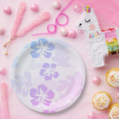 Hawaiianische Printwerbung Pappteller (Party)