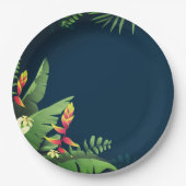 Hawaiianische Printwerbung Pappteller (Vorderseite)