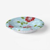 Hawaiianische Printwerbung Pappteller (Gewinkelt)