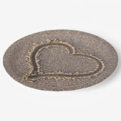 Hawaiianische Printwerbung Pappteller (Schrägansicht)