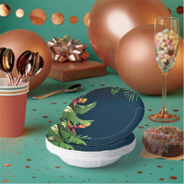 Hawaiianische Printwerbung Pappteller