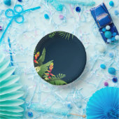 Hawaiianische Printwerbung Pappteller (Party)