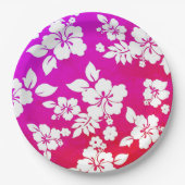 Hawaiianische Printwerbung Pappteller (Vorderseite)