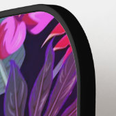 Hawaiianische Printwerbung Pickleball Schläger (Linke Seite)