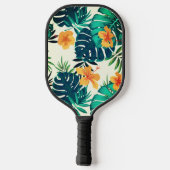 Hawaiianische Printwerbung Pickleball Schläger (Rückseite)