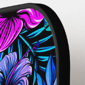 Hawaiianische Printwerbung Pickleball Schläger (Linke Seite)