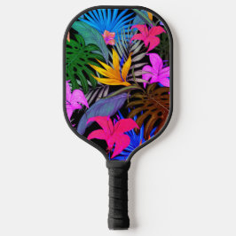 Hawaiianische Printwerbung Pickleball Schläger