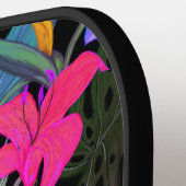 Hawaiianische Printwerbung Pickleball Schläger (Linke Seite)