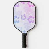 Hawaiianische Printwerbung Pickleball Schläger (Rückseite)