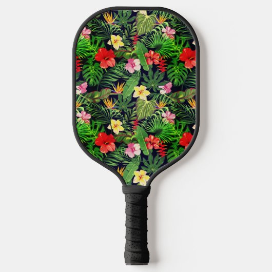Hawaiianische Printwerbung Pickleball Schläger (Vorderseite)