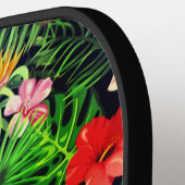 Hawaiianische Printwerbung Pickleball Schläger (Linke Seite)