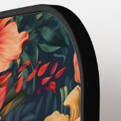 Hawaiianische Printwerbung Pickleball Schläger (Linke Seite)