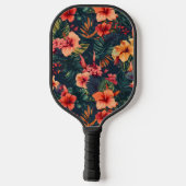 Hawaiianische Printwerbung Pickleball Schläger (Rückseite)