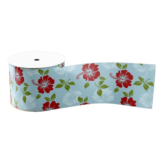 Hawaiianische Printwerbung Ripsband (Spule)