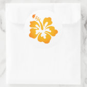 Hawaiianische Printwerbung Runder Aufkleber (Tasche)