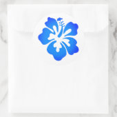 Hawaiianische Printwerbung Runder Aufkleber (Tasche)