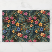 Hawaiianische Printwerbung Schaumweinetikett (Einzelnes Label)