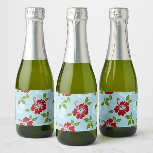 Hawaiianische Printwerbung Schaumweinetikett (Flaschen)