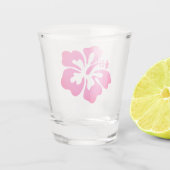 Hawaiianische Printwerbung Schnapsglas (Rückseite)