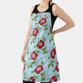 Hawaiianische Printwerbung Schürze