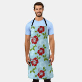 Hawaiianische Printwerbung Schürze (Getragen)