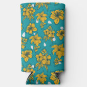 Hawaiianische Printwerbung Selters Dosenkühler (Vorderseite)