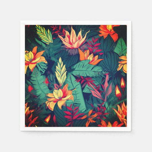 Hawaiianische Printwerbung Serviette (Vorderseite)