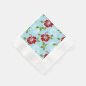 Hawaiianische Printwerbung Serviette (Ecke)