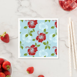 Hawaiianische Printwerbung Serviette