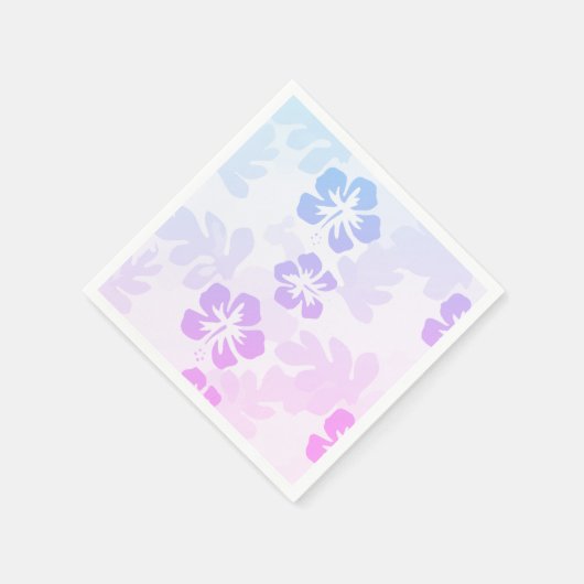 Hawaiianische Printwerbung Serviette (Ecke)