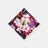 Hawaiianische Printwerbung Serviette (Ecke)