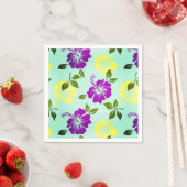 Hawaiianische Printwerbung Serviette (Beispiel)