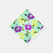 Hawaiianische Printwerbung Serviette (Ecke)