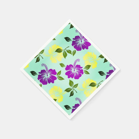 Hawaiianische Printwerbung Serviette (Ecke)