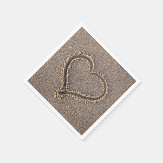 Hawaiianische Printwerbung Serviette (Ecke)