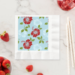 Hawaiianische Printwerbung Serviette