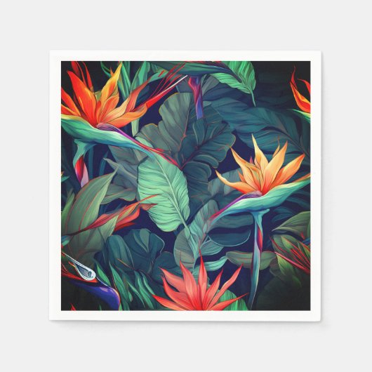 Hawaiianische Printwerbung Serviette (Vorderseite)