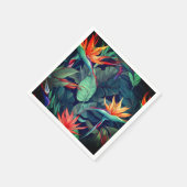 Hawaiianische Printwerbung Serviette (Ecke)