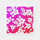 Hawaiianische Printwerbung Serviette (Vorderseite)