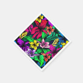 Hawaiianische Printwerbung Serviette (Ecke)