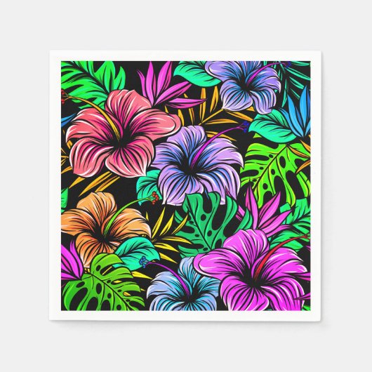 Hawaiianische Printwerbung Serviette (Vorderseite)