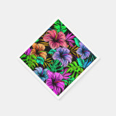 Hawaiianische Printwerbung Serviette (Ecke)