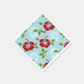 Hawaiianische Printwerbung Serviette (Ecke)