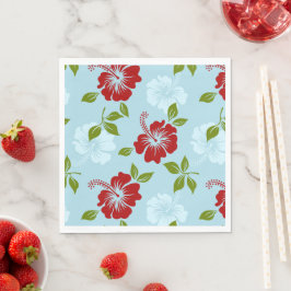 Hawaiianische Printwerbung Serviette