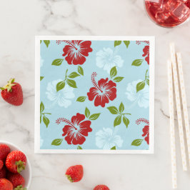 Hawaiianische Printwerbung Serviette