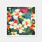 Hawaiianische Printwerbung Serviette (Vorderseite)