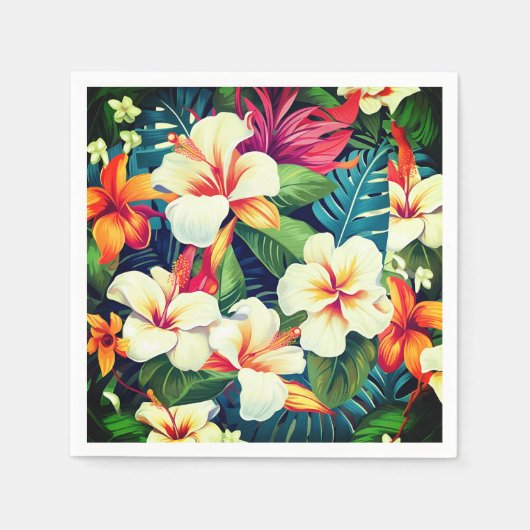 Hawaiianische Printwerbung Serviette (Vorderseite)