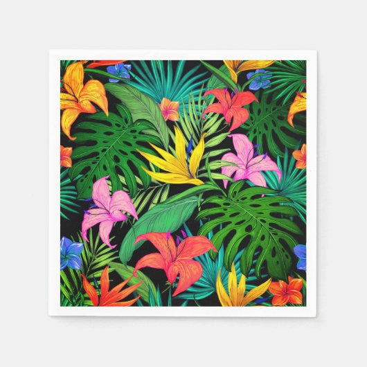 Hawaiianische Printwerbung Serviette (Vorderseite)