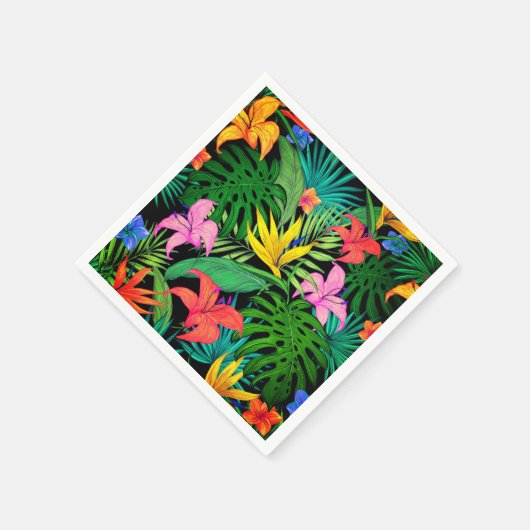 Hawaiianische Printwerbung Serviette (Ecke)