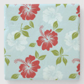 Hawaiianische Printwerbung Steinuntersetzer (Vorderseite)